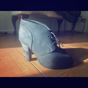 Gently worn Torrid Black Booties!